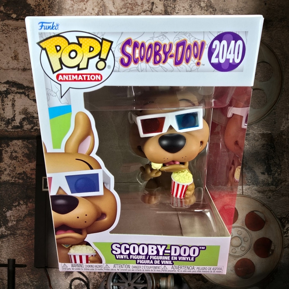Scooby-Doo Funko # 2040 (Nib) With Pop Protector
